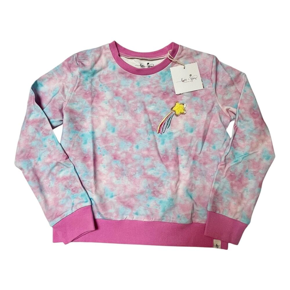 NWT Wildest Love & Grow Dreams Swiftie Tie Dye Sweatshirt Size 7